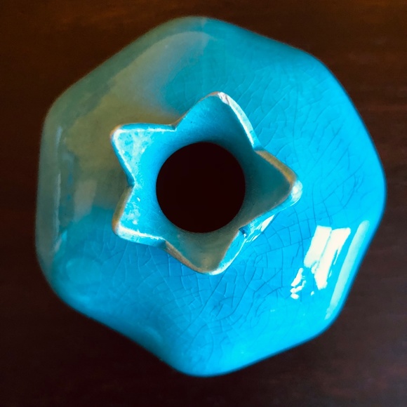 Porcelain Ceramic Pomegranate Handmade Greek Decoration Symbol For Luck Fortune - Picture 3 of 6